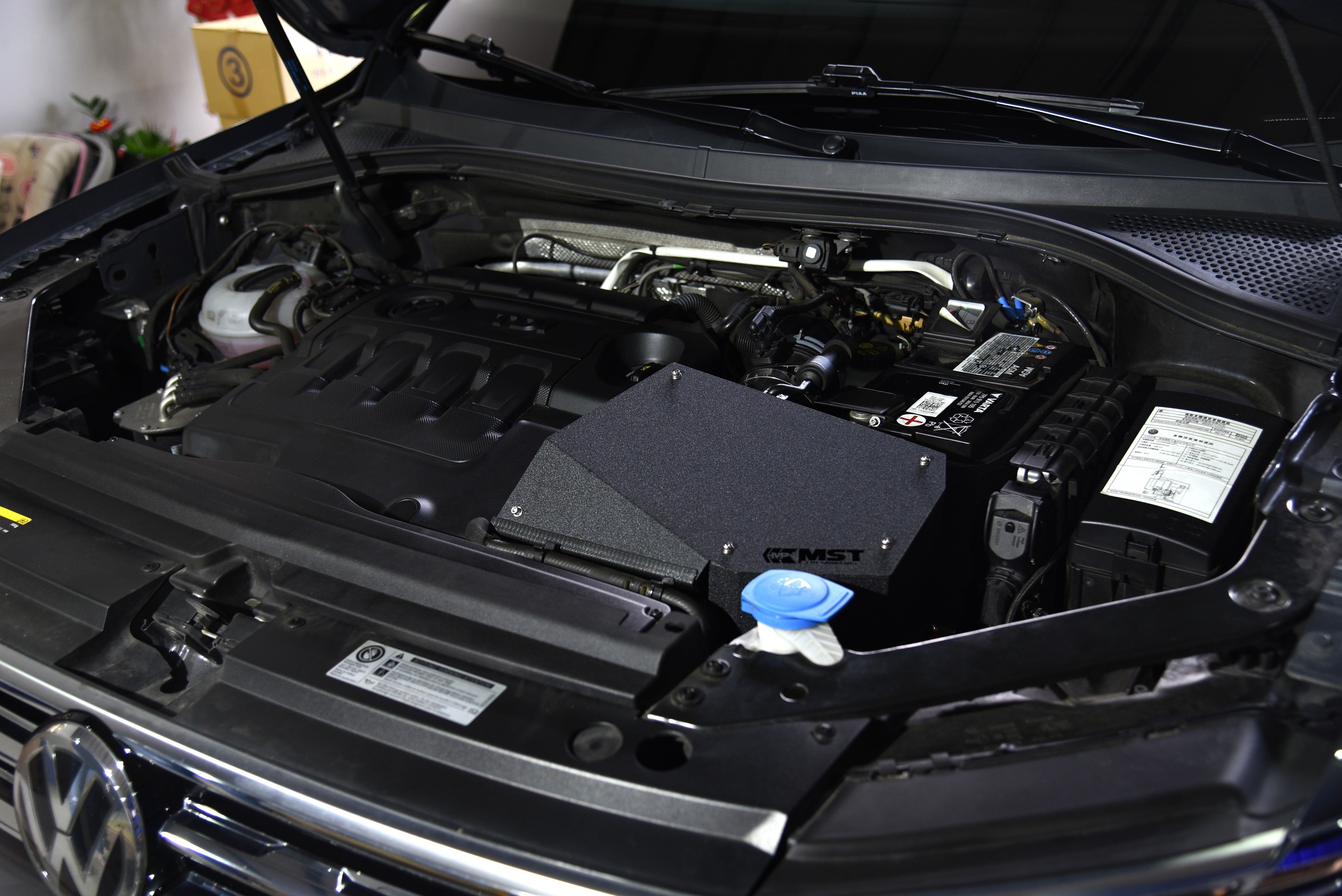 VW Golf MK7 2.0 GTD Cold Air Intake System full installation