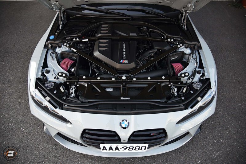 BMW 2021+ G80 G82 M3 M4 Competition S58 Cold Air Intake System installation