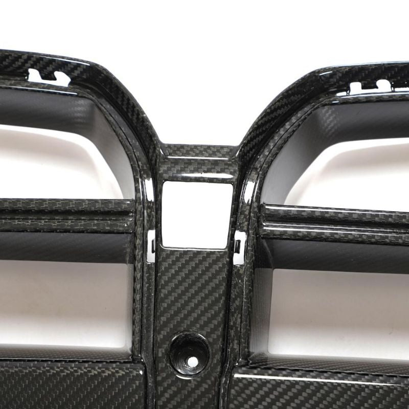 BMW G80 M3 & G82 / G83 M4 Carbon Fiber Front Kidney Grille Without ACC