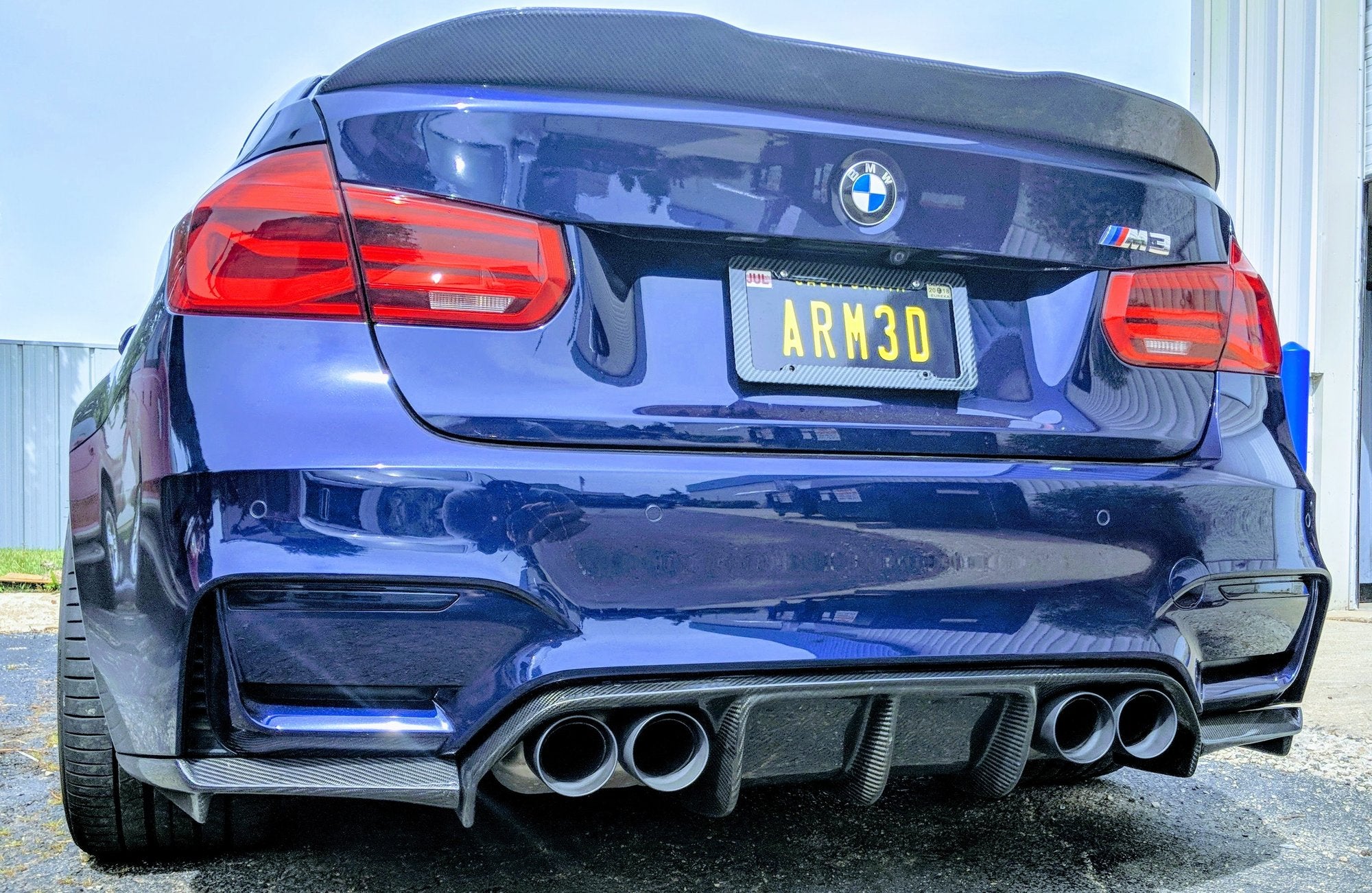 BMW F8X M2/ M3/ M4 S55 Exhaust Tips - ARM Motorsports