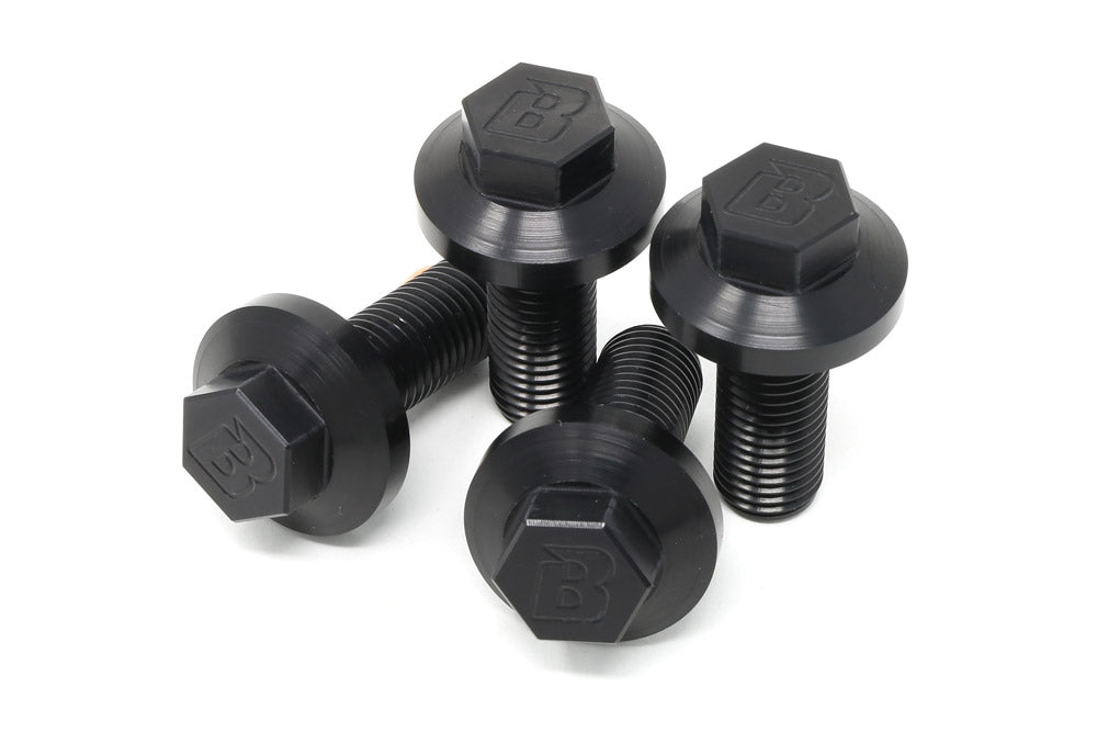 BMS Billet Strut/Cross Brace Bolts Black Color