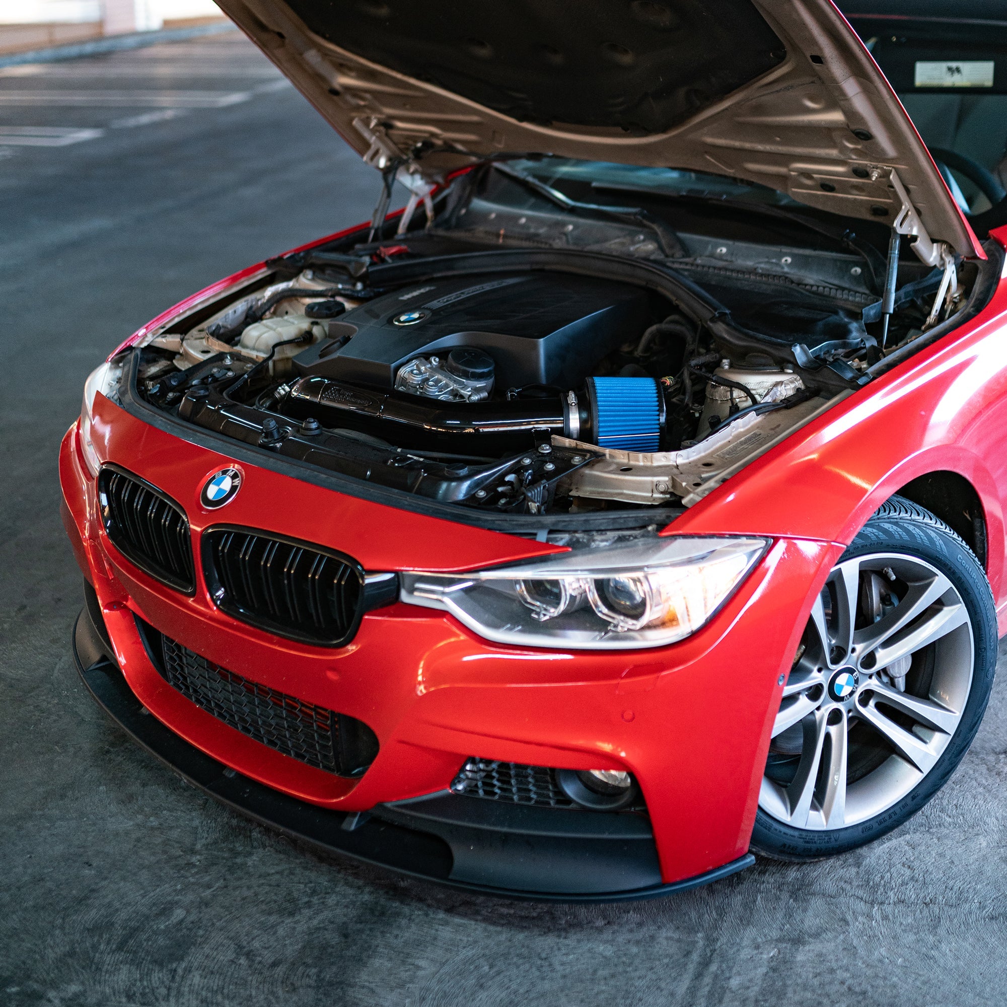 BMS Elite Aluminum BMW F30 N55 Performance Intake installation