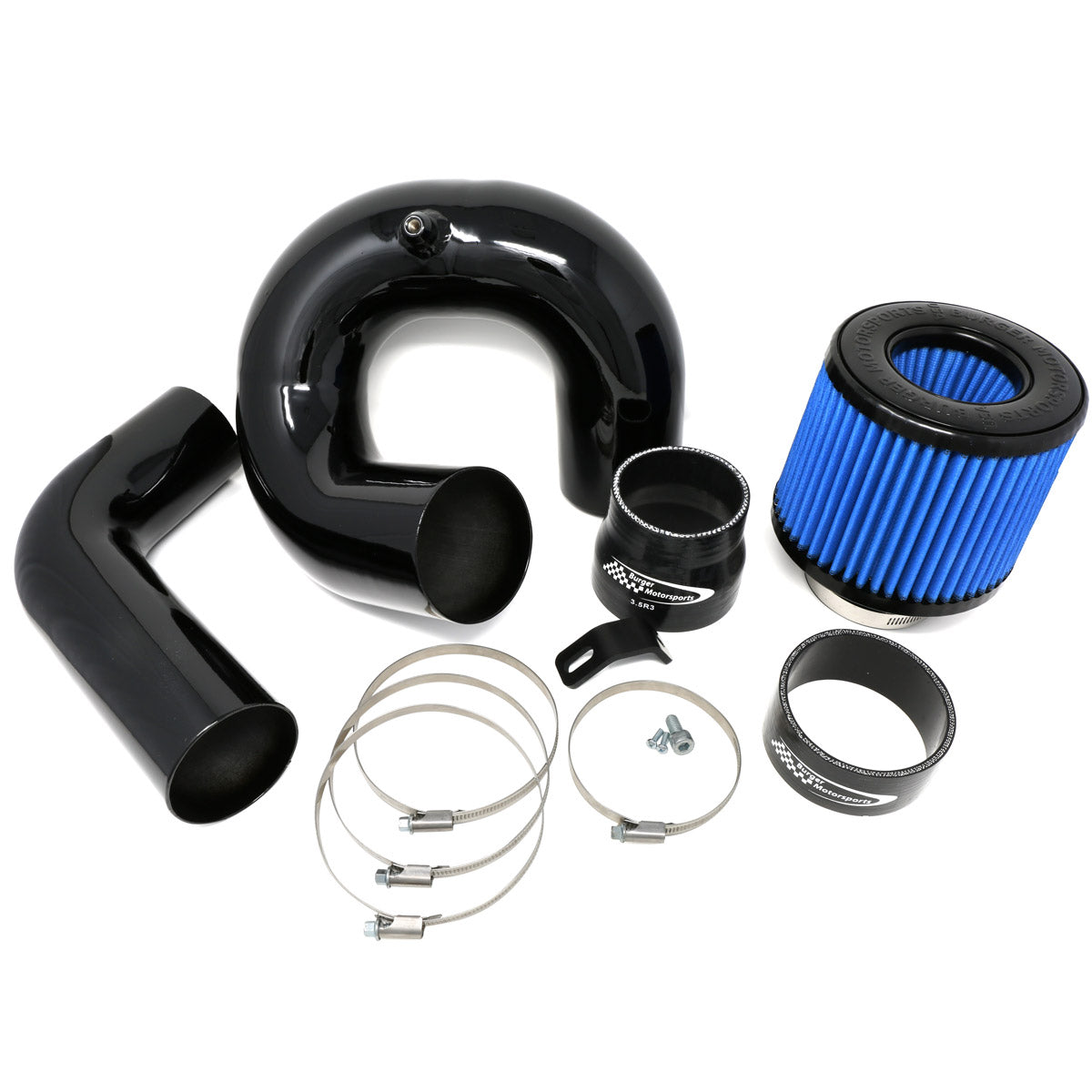 BMS Elite F Chassis B58 BMW Front Mount Intake blue color