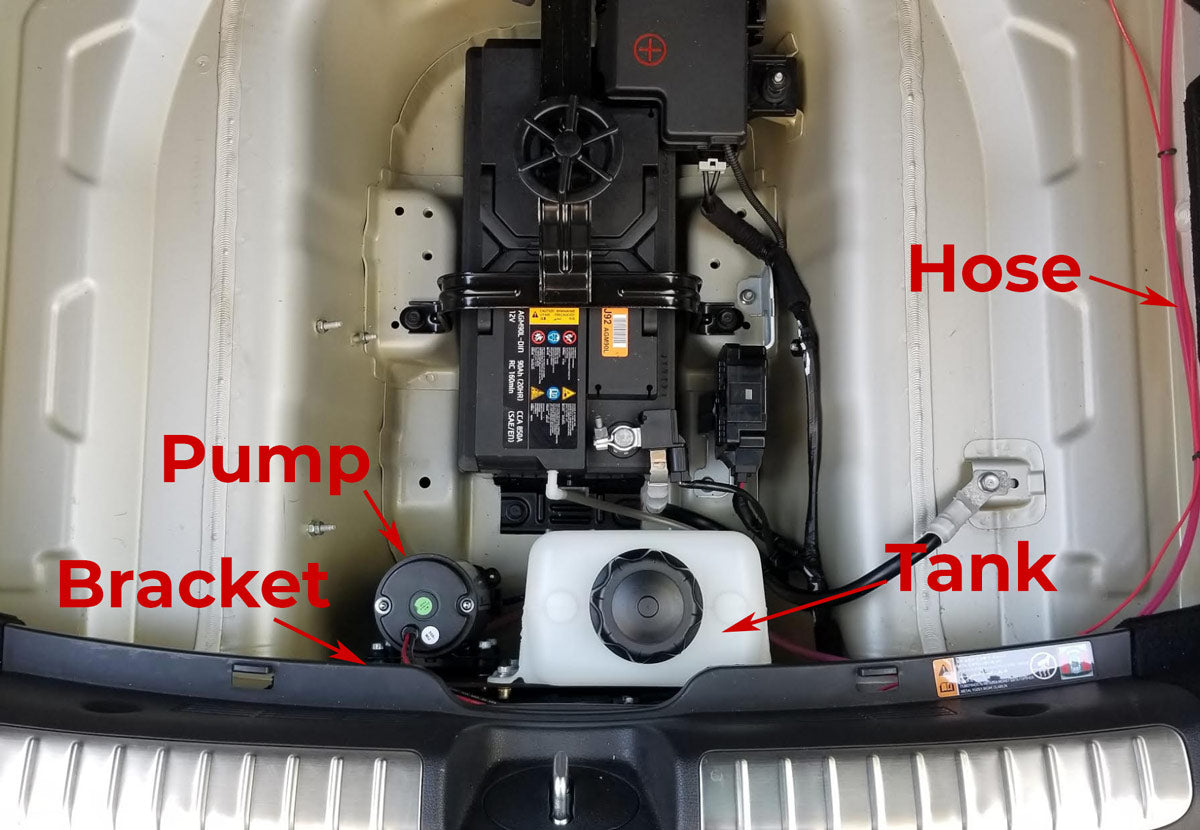 BMS Stealth Water Injection Bracket full view