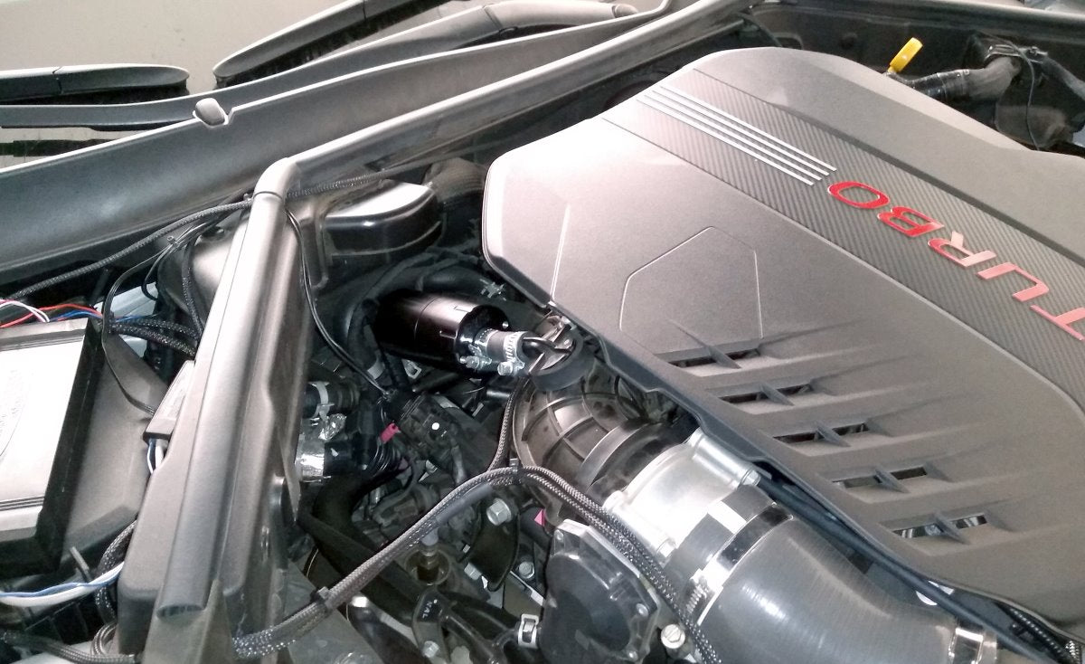 Zero Maintenance Oil Catch Can installation