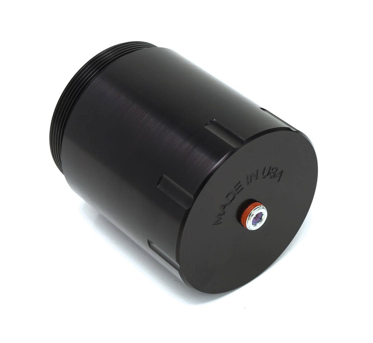 BMS Turbo Double Baffle Oil Catch Can back view