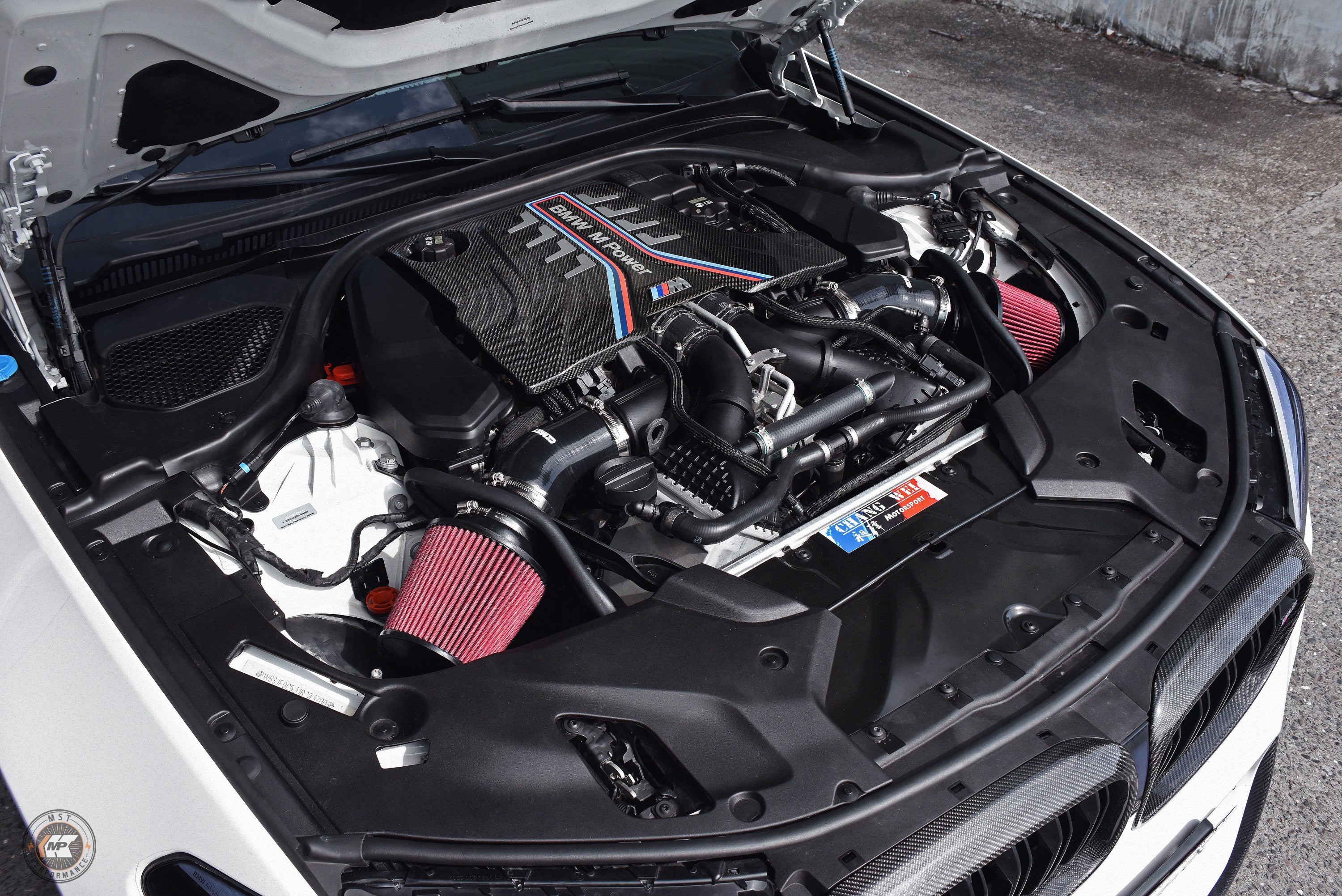 BMW M5 F90 Cold Air Intake System full setup