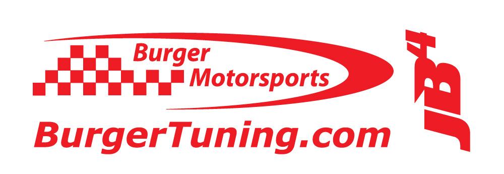 Burger Motorsports Logo Sticker Sheet red