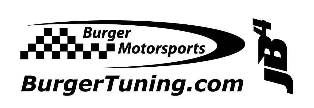 Burger Motorsports Logo Sticker Sheet black