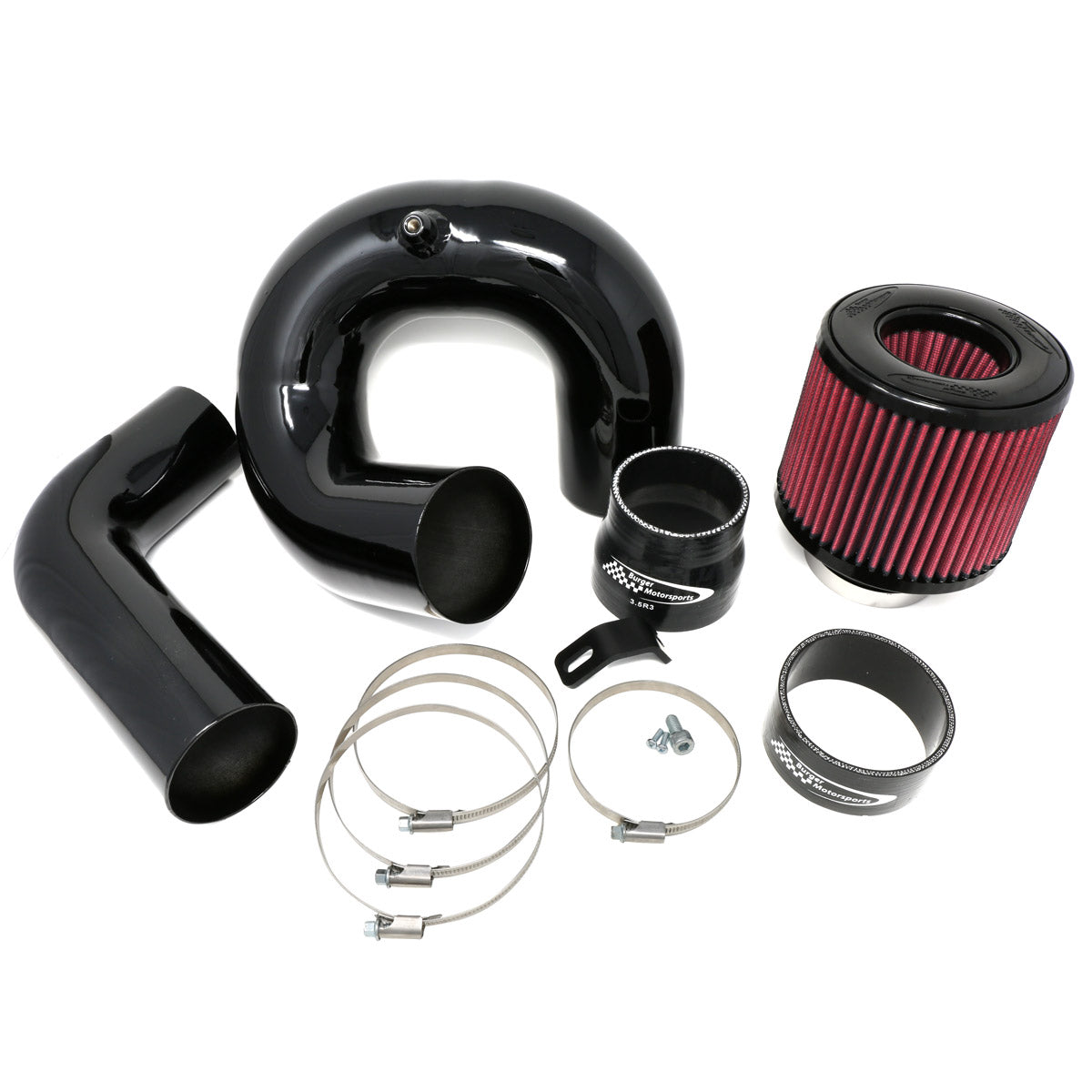 BMS Elite F Chassis B58 BMW Front Mount Intake red color