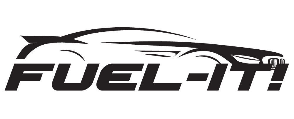 Fuel-It Logo Sticker Sheet black