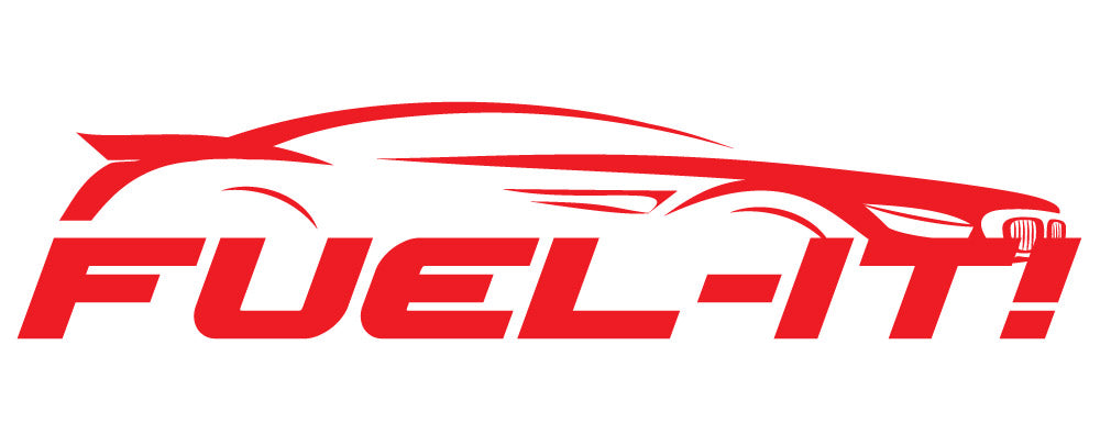 Fuel-It Logo Sticker Sheet red