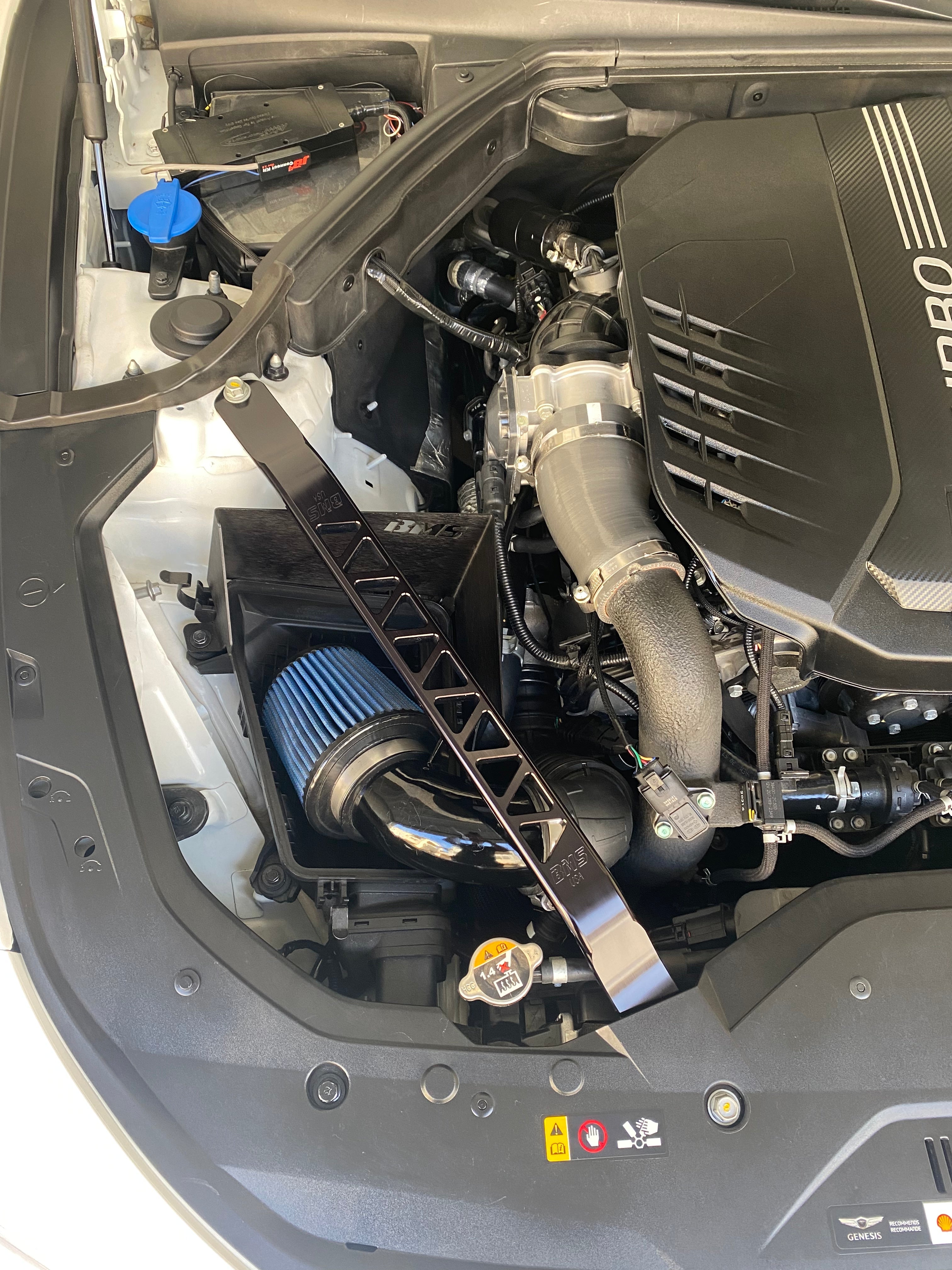 BMS Billet Strut Cross Braces installation