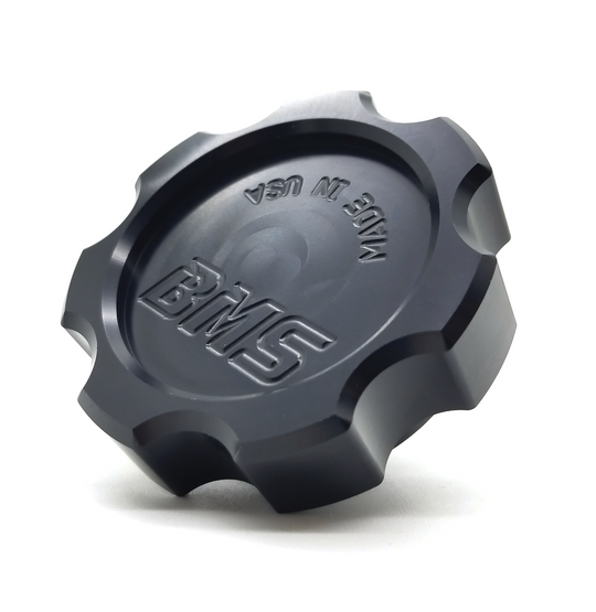Black Billet Oil Filler Cap by BMS