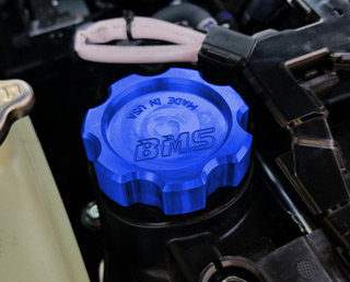Blue Billet Oil Filler Cap Installation