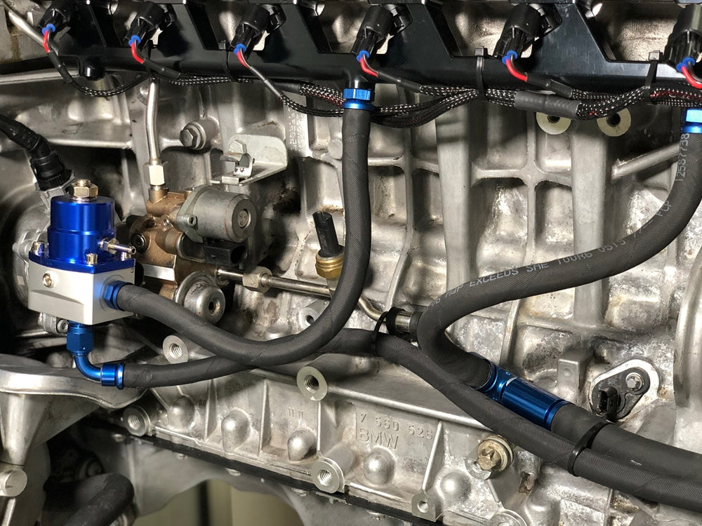 BMW UNIVERSAL RETURN FUEL LINES W/REGULATOR