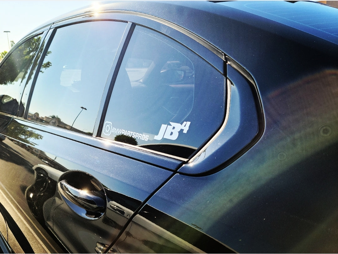 JB4 Logo Stickers on car