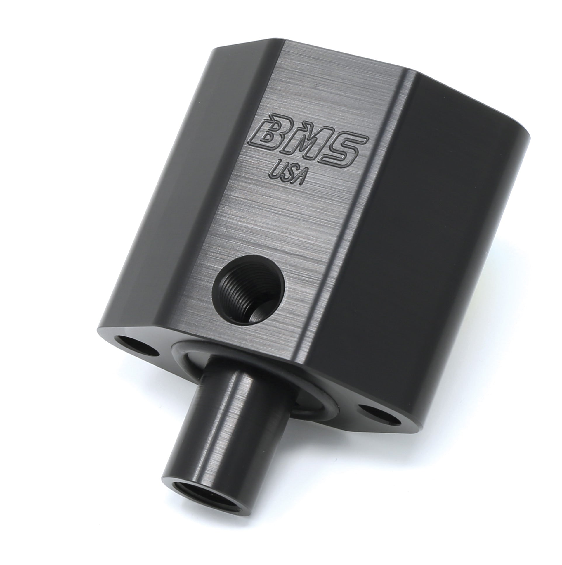 CNC machined WMI adapter front View