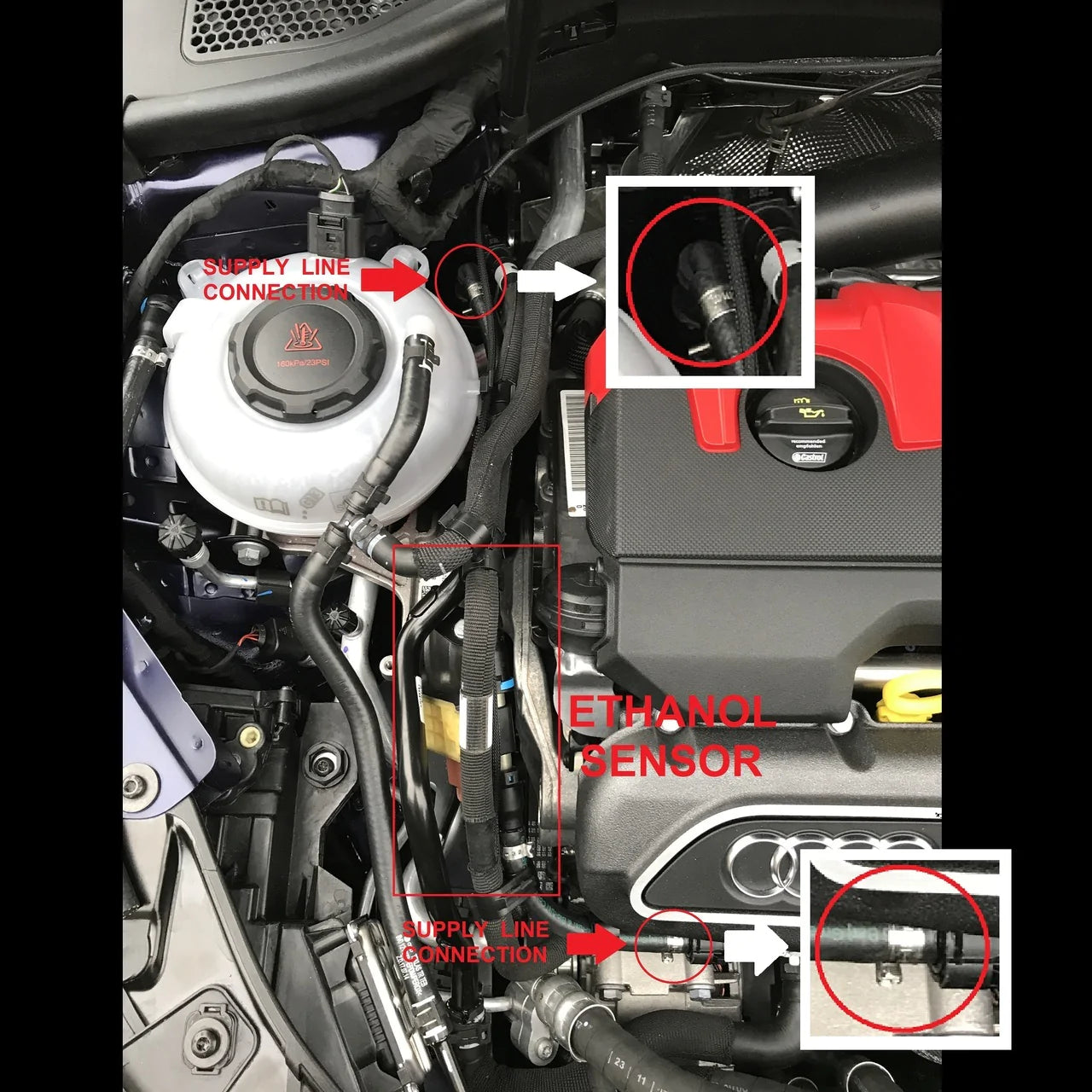 2017+ AUDI TT RS & RS3 2.5T Bluetooth Flex Fuel Kit