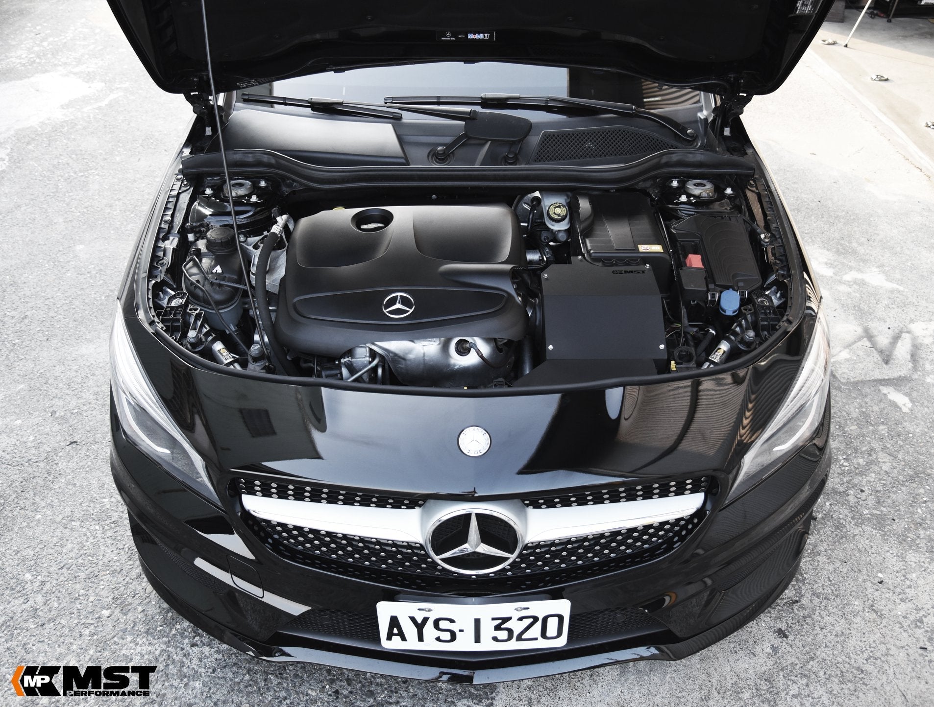 Mercedes-Benz A250/CLA250/GLA250 AMG Cold Air Intake System installation