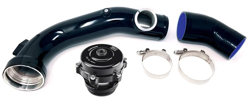 Elite Aluminum Charge Pipe for N54 BMW 135i/ 335i/ 1M - Burger Motorsports