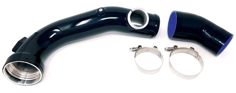 Elite Aluminum Charge Pipe for N54 BMW 135i/ 335i/ 1M - Burger Motorsports