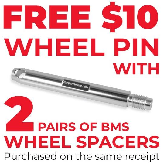 Wheel Spacers w/10 Bolts by Burger Motorsports