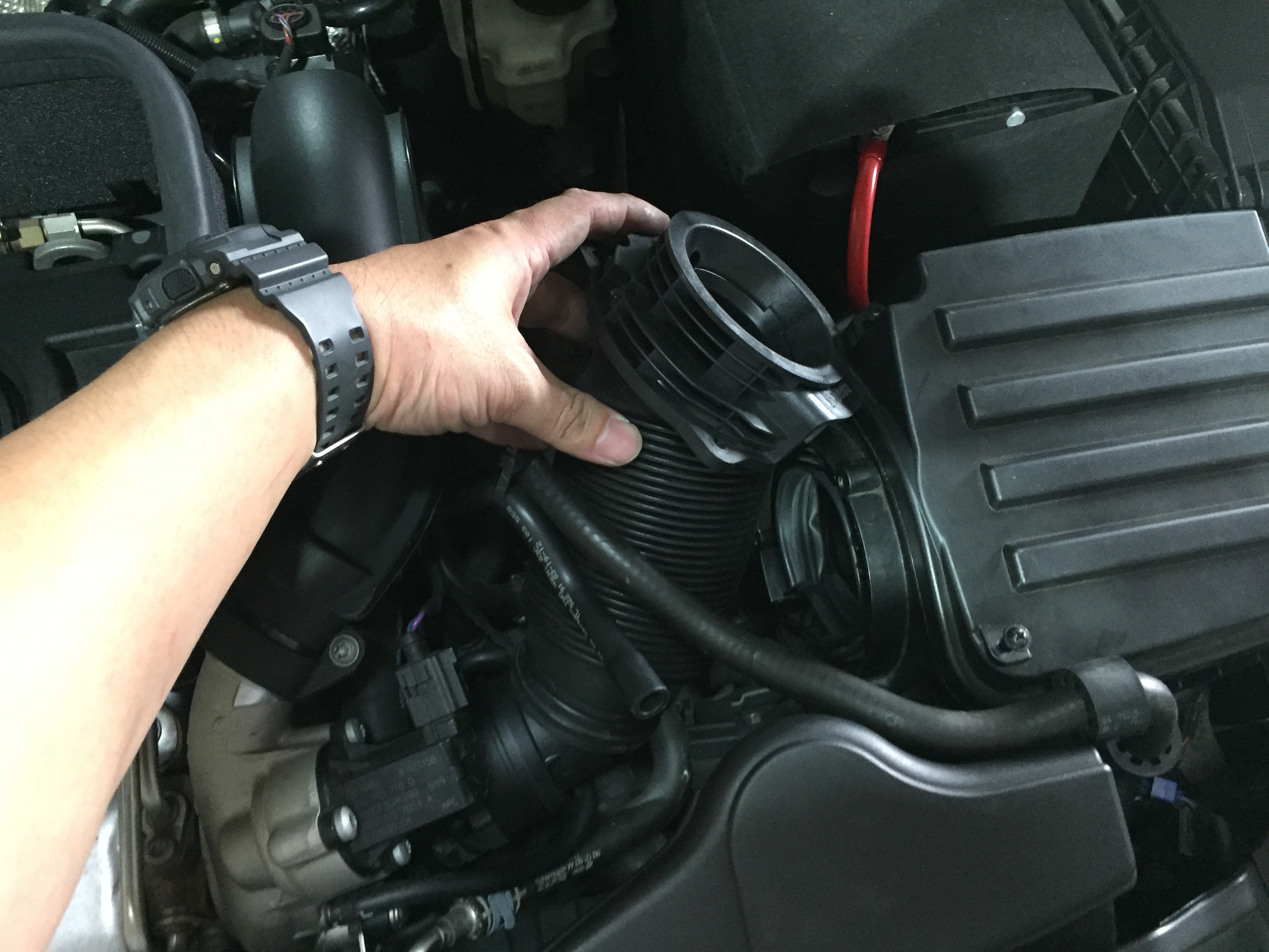 VW Golf Mk6 Single Charge Cold Air Intake System installation