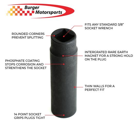 B58 Magnetic Spark Plug Socket