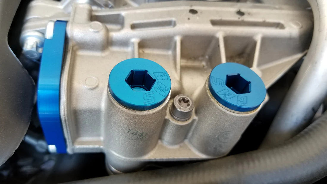 Billet Oil Thermostat Lids and Caps - BMW N54 N55 S55 Engine