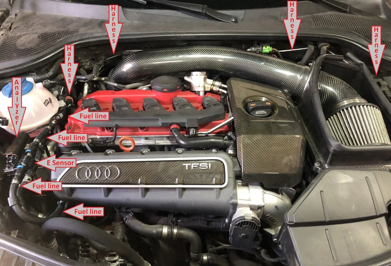 Audi RS 2.5L Gen 2 (MK2 8P) Bluetooth Flex Fuel Kit