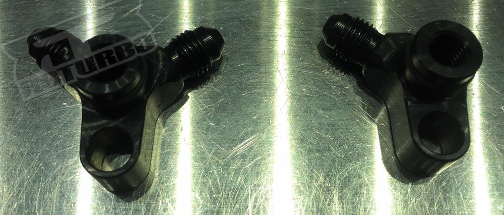 Custom Oil Feed Bulkhead Adapters