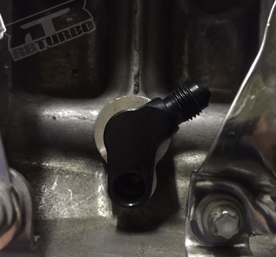 RB N54 Custom Oil Feed Bulkhead Adapter
