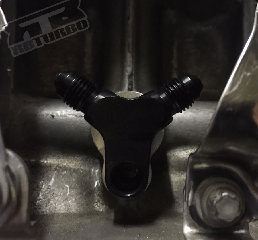 RB N54 Custom Oil line Feed Bulkhead Adapters