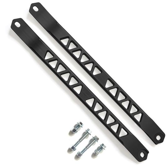 Billet Strut Cross Braces for 2020+ Toyota GR Supra - Black