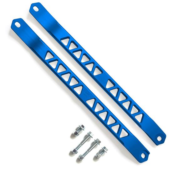 Billet Strut Cross Braces for 2020+ Toyota GR Supra - Blue