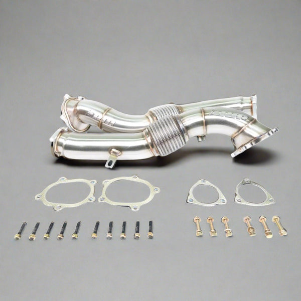 Audi 4.0T Catless Downpipe - C7 S6, S7, RS7 & D4 A8, S8 - ARM Motorsports