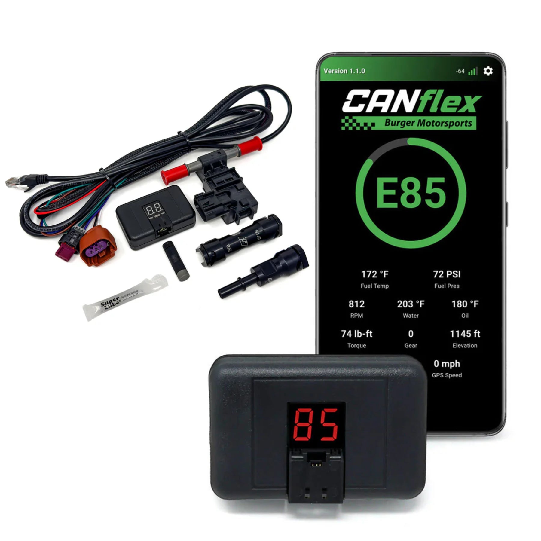 CANFlex Bluetooth Flex Fuel Kit for S68 G Chassis BMW X5, X6, X7, XM, M5, 760i