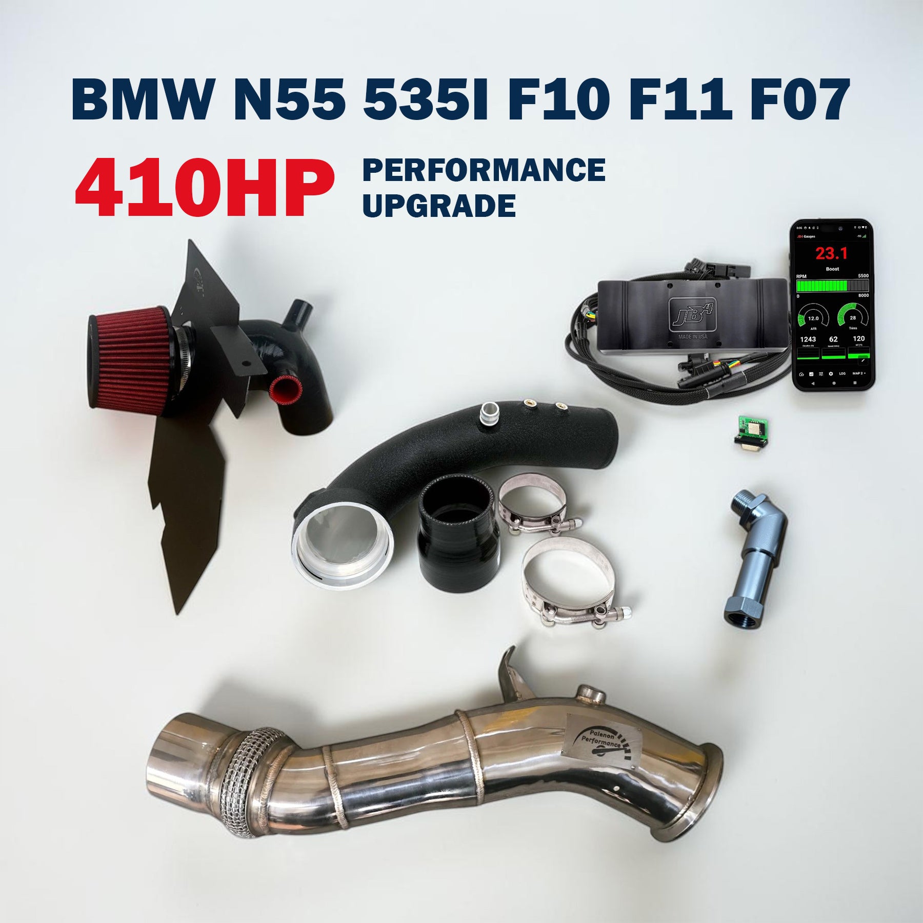 430HP Performance Upgrade For N55 BMW 535i, 640i, 740i, X5, X6 (F Chassis)