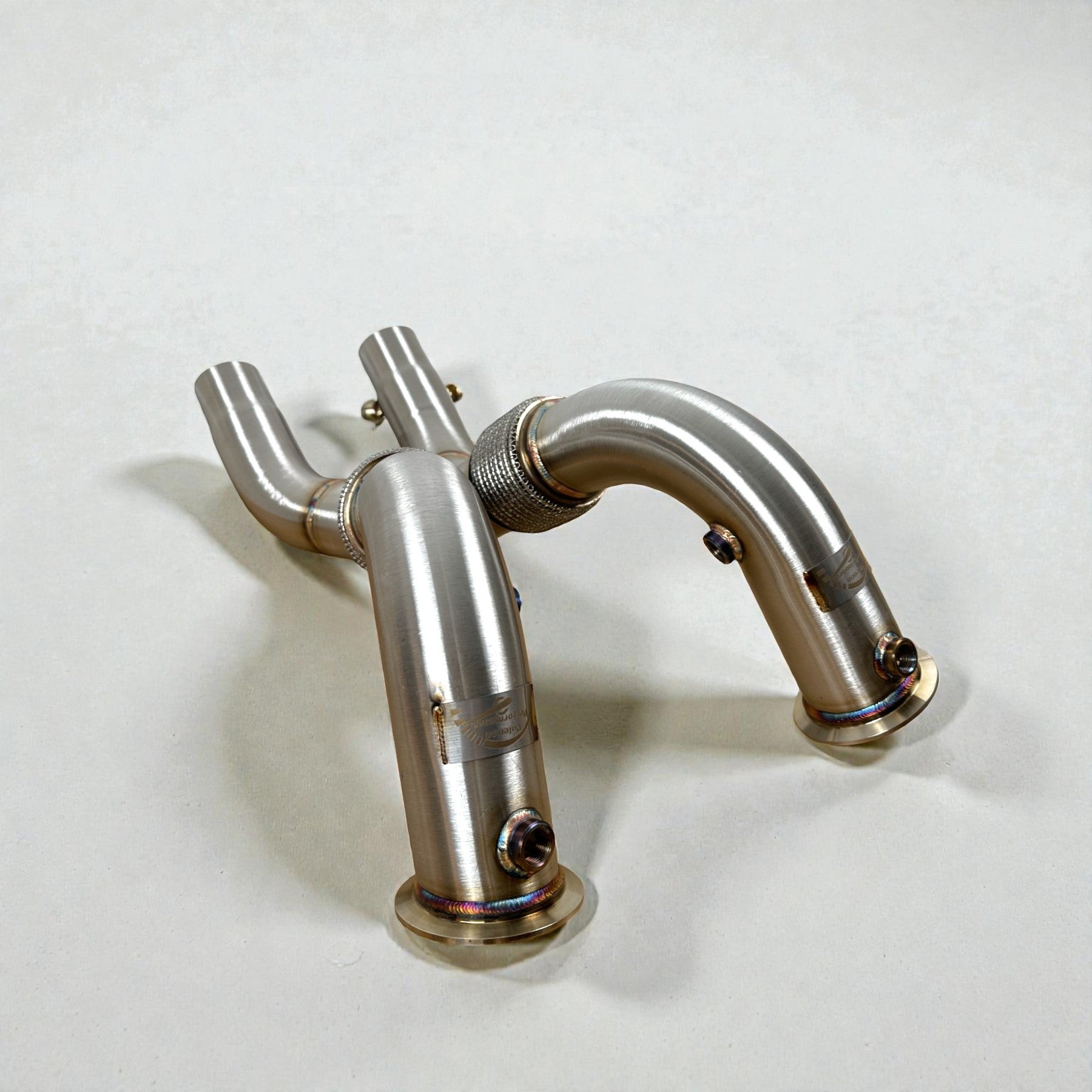 BMW N63/N63TU Catless Race Downpipes - 550i, 650i, 750i, Alpina B6 B7 (Chassis F01 F02 F06 F12 F13 F07 F10)