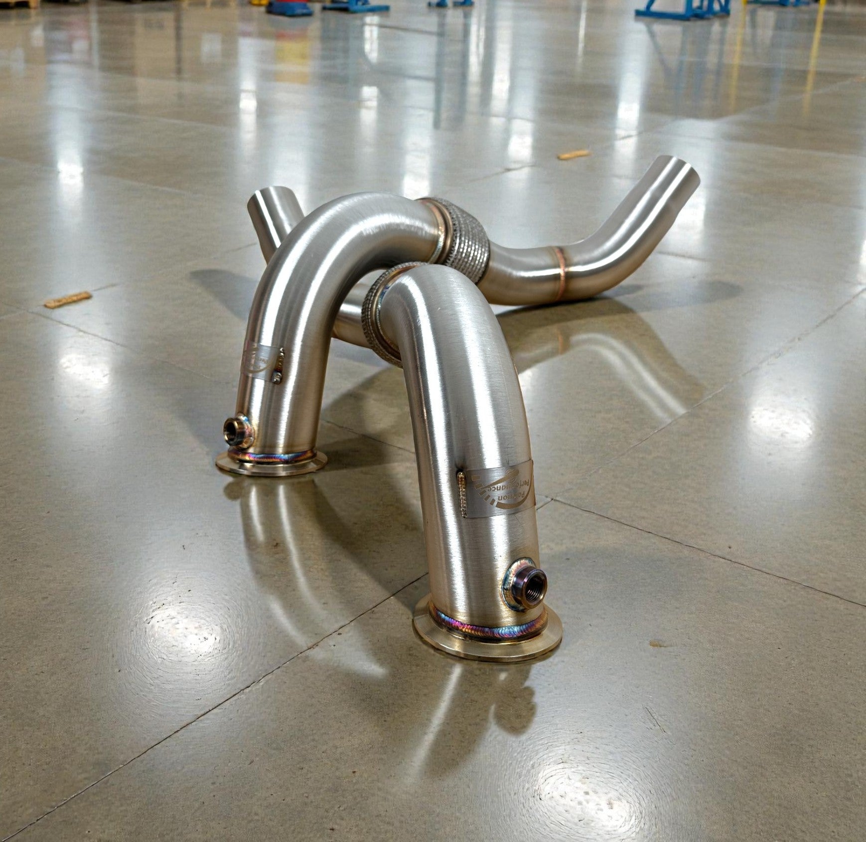 BMW N63/N63TU Catless Race Downpipes - 550i, 650i, 750i, Alpina B6 B7 (Chassis F01 F02 F06 F12 F13 F07 F10)