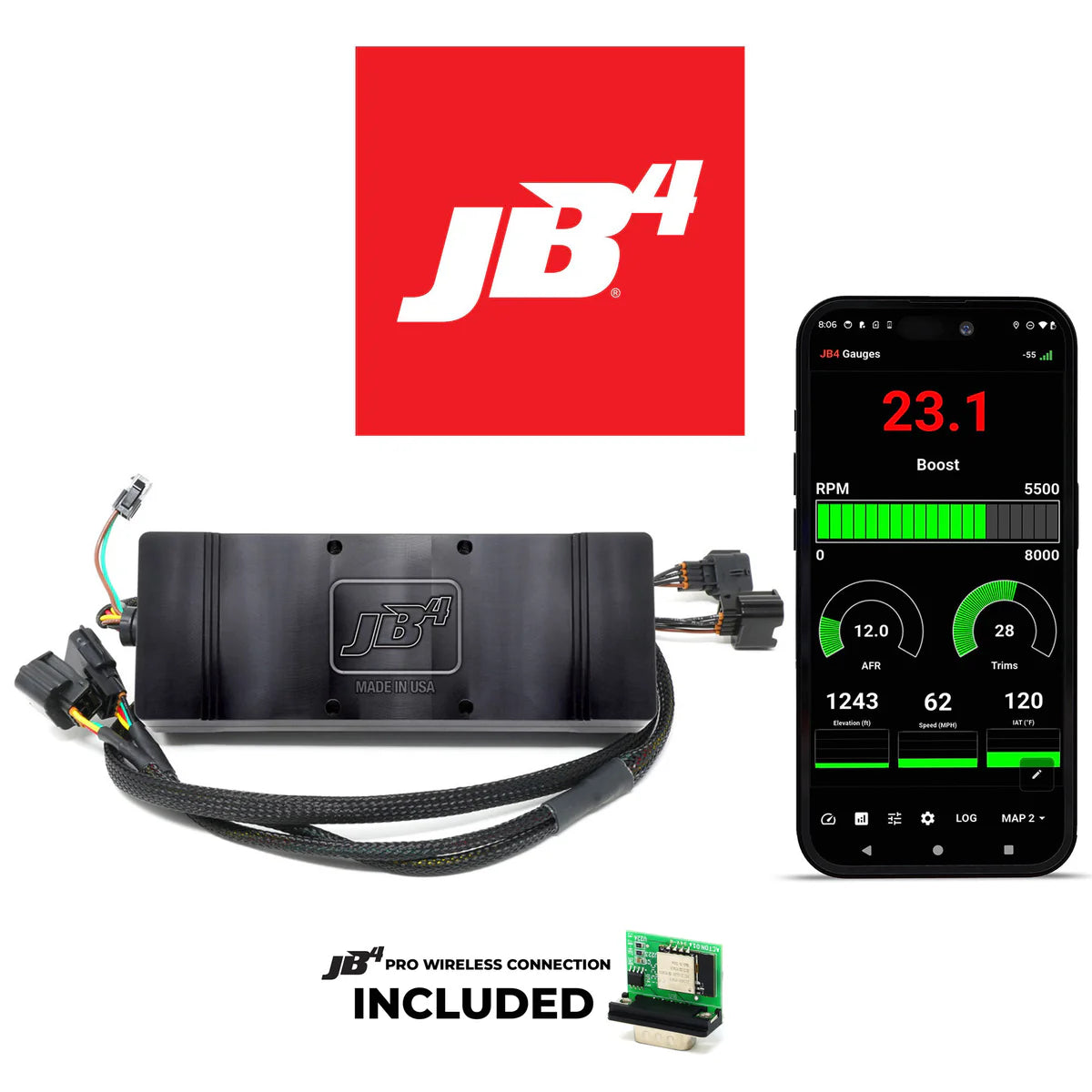 JB4 Performance Tuner for 2016+ Infiniti Q50 & Q60 3.0T - Burger Tuning
