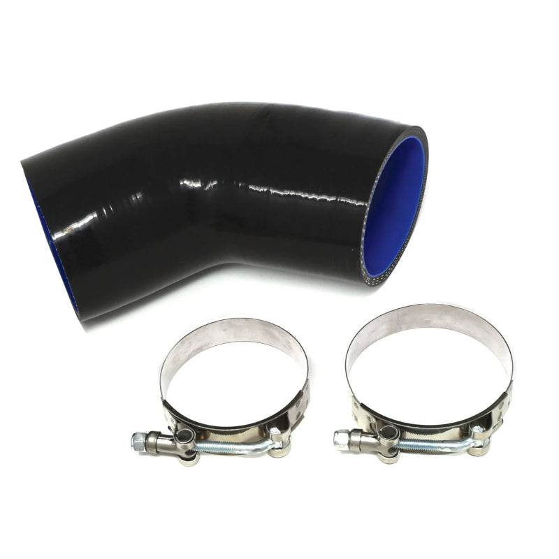 BMW N54 & N55 Silicone Charge Pipe Elbow and 2 Clamps