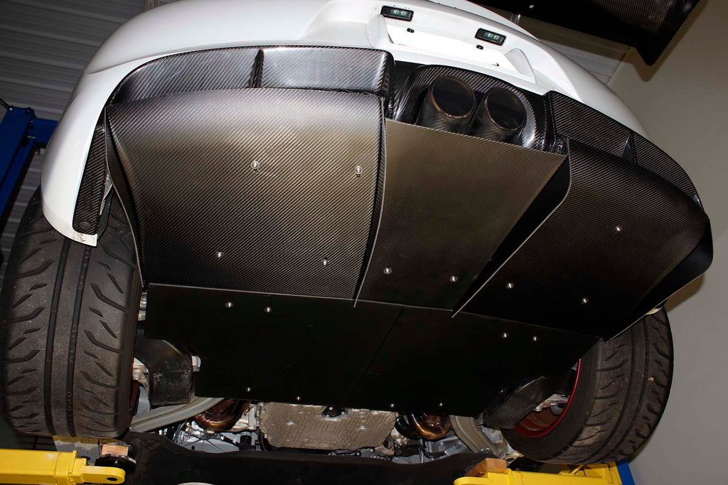 Flat Underbody Panel Kit - Porsche 981 Cayman GT4