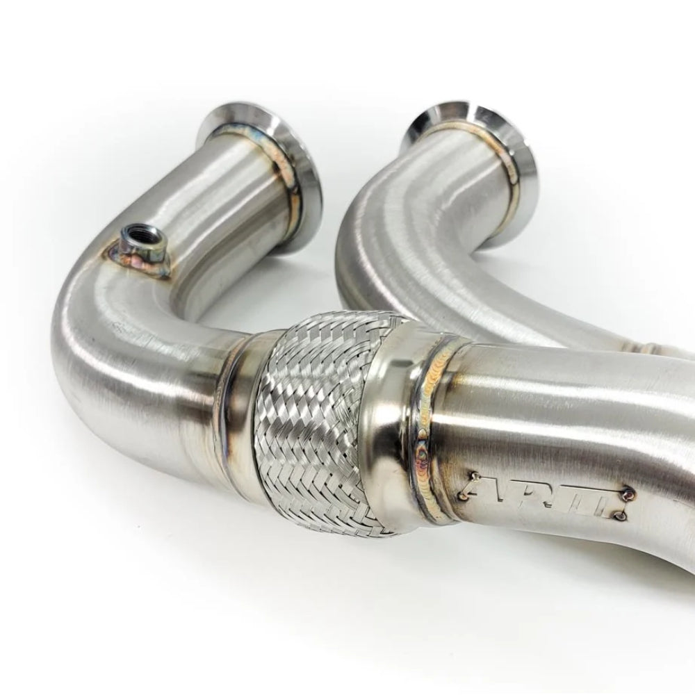 BMW N63R & N63B Catless Downpipe For M550i, 750i, M850i, X5, X6, X7 (G Series)
