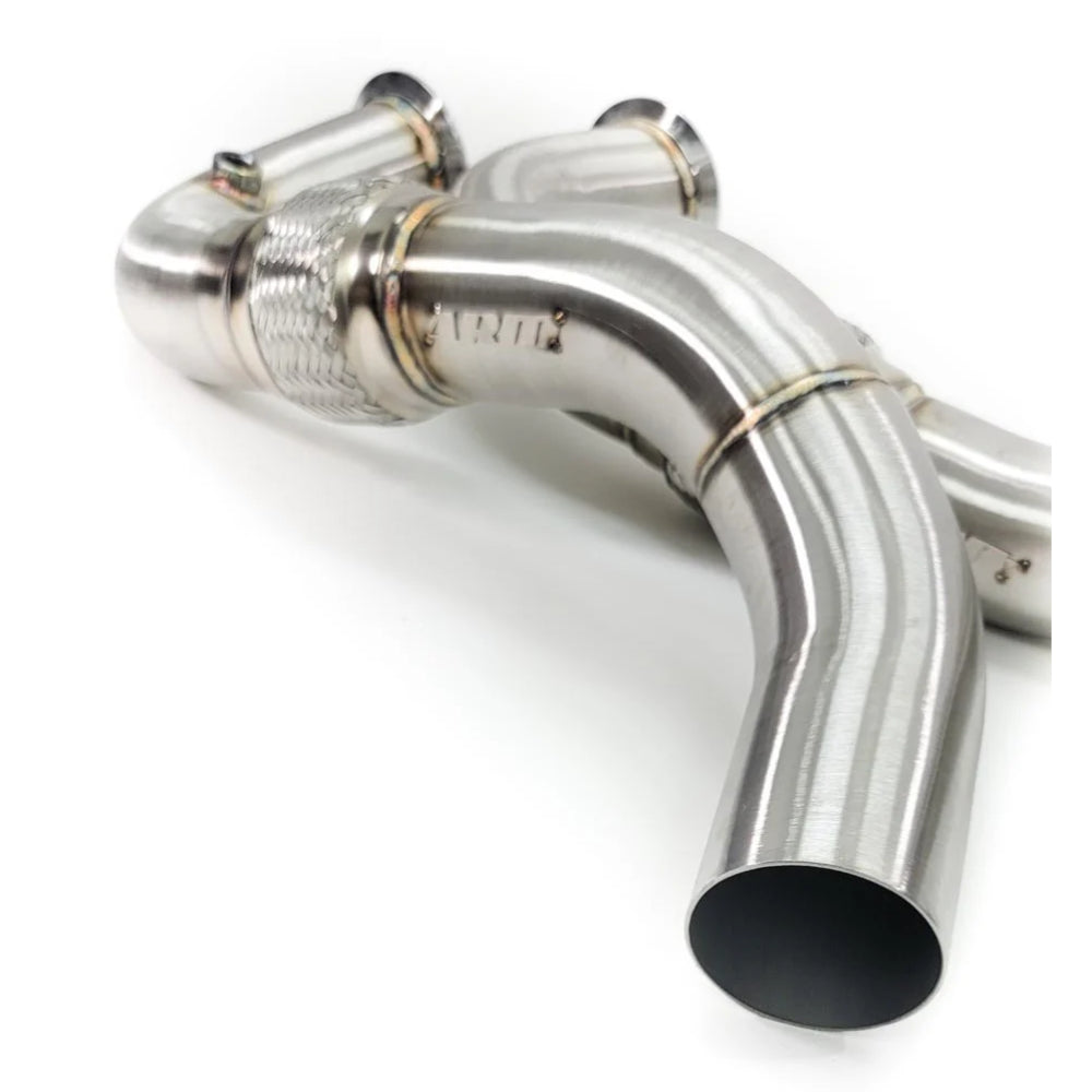 BMW N63R & N63B Catless Downpipe For M550i, 750i, M850i, X5, X6, X7 (G Series)