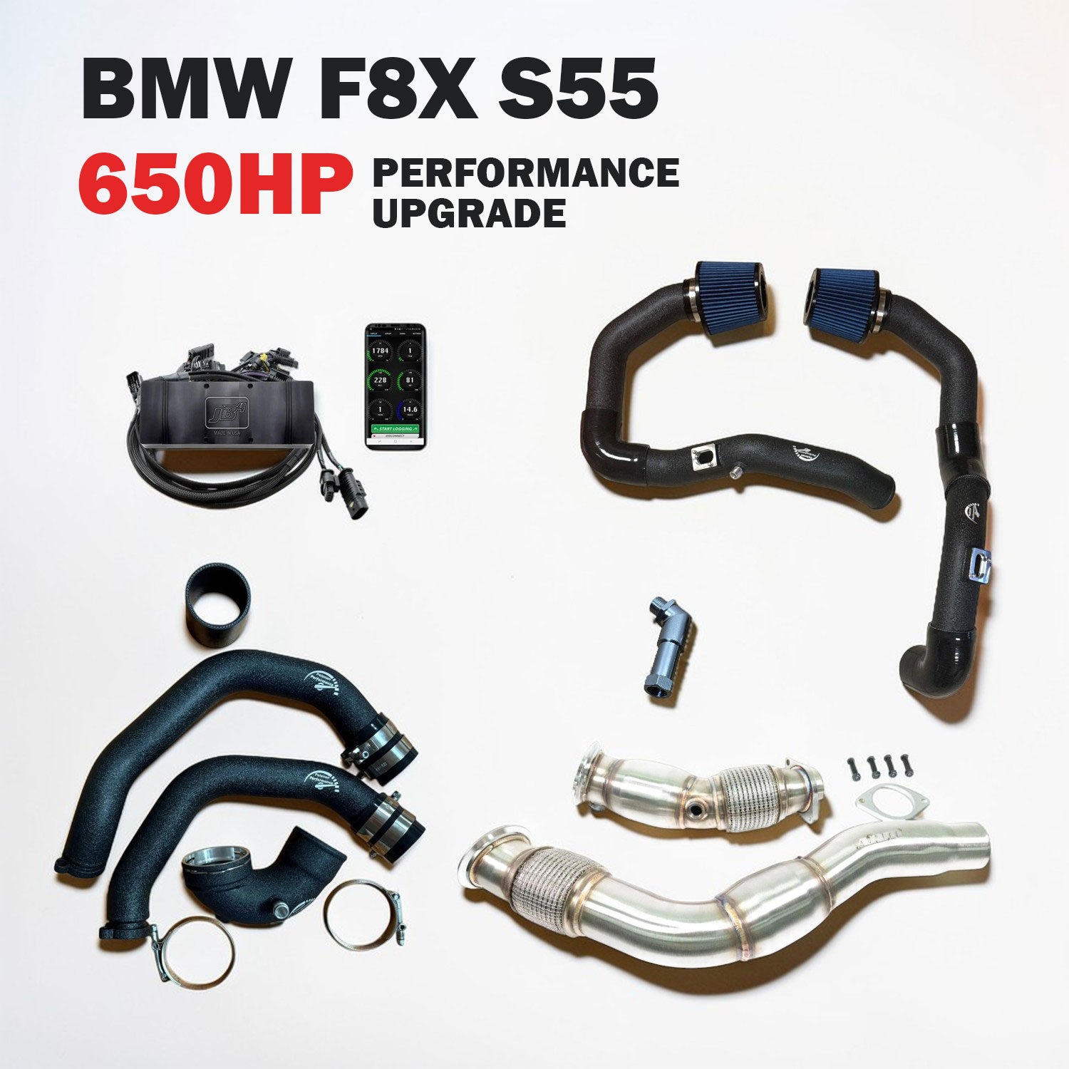 650HP Performance Upgrade For S55 BMW F87 M2, F80 M3, F82 M4