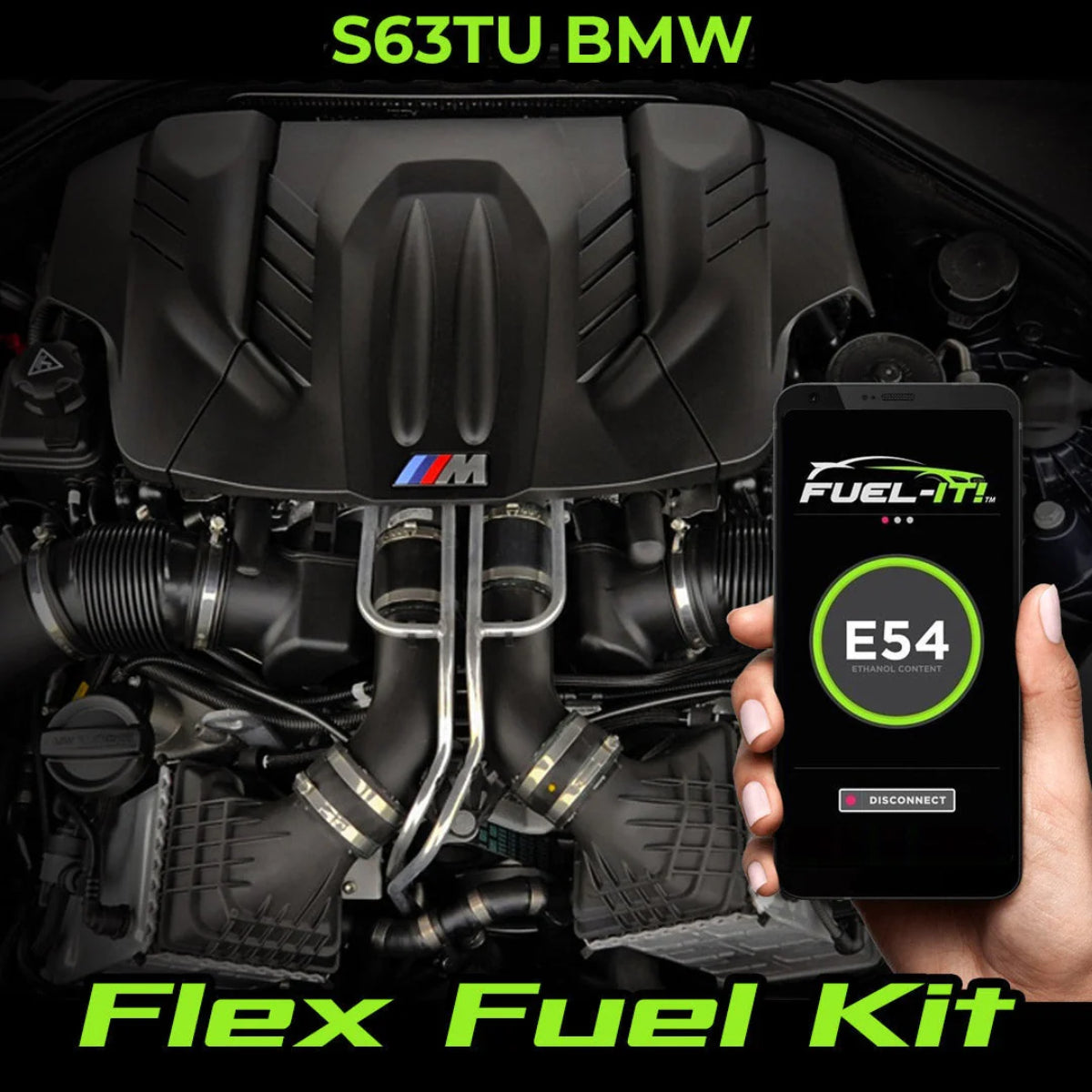 Bluetooth Flex Fuel Kit For S63TU BMW M5 M6 M8 X5M X6M