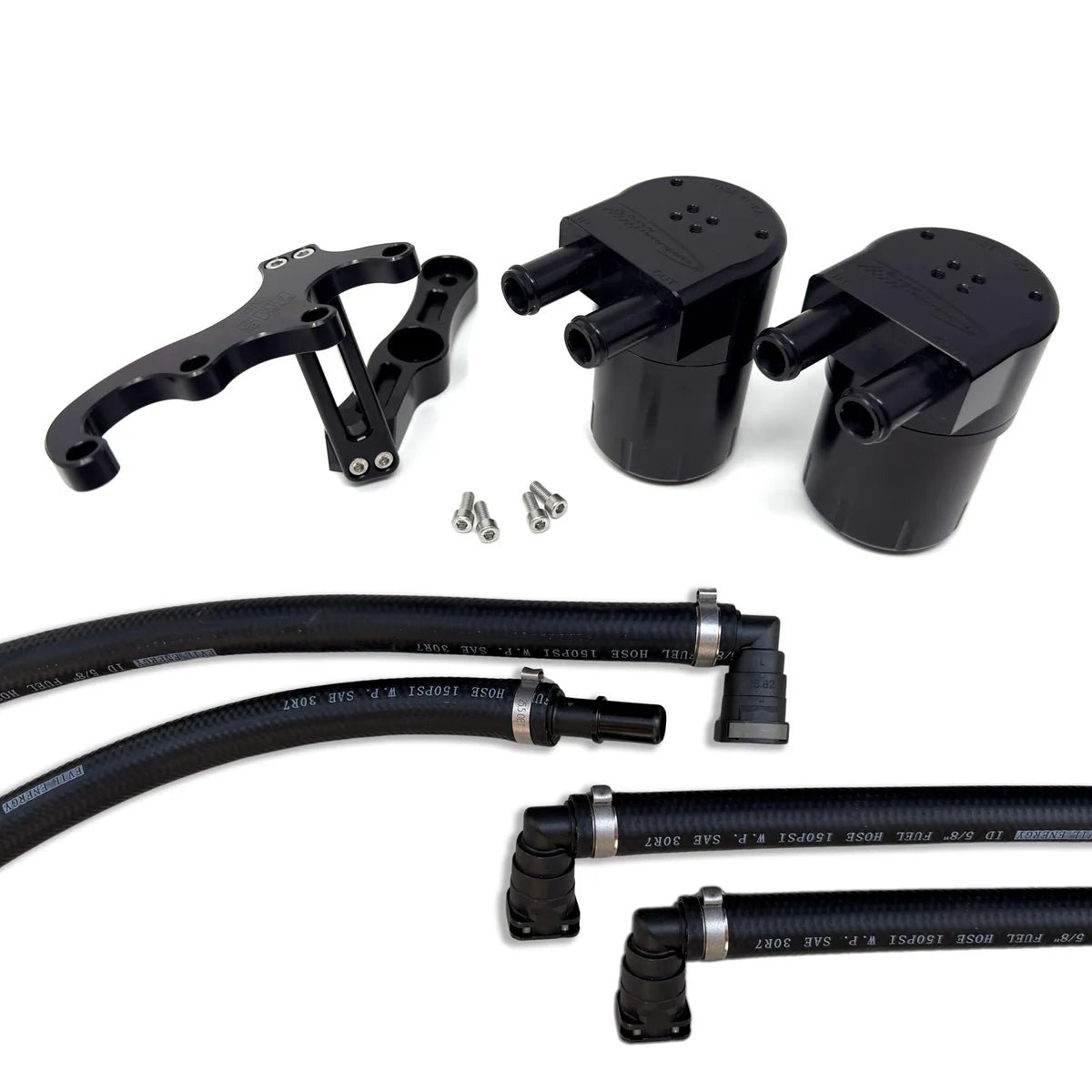 Dual Oil Catch Can For 2026+ Dodge Charger Scat Pack 3.0L (PCV & CCV)