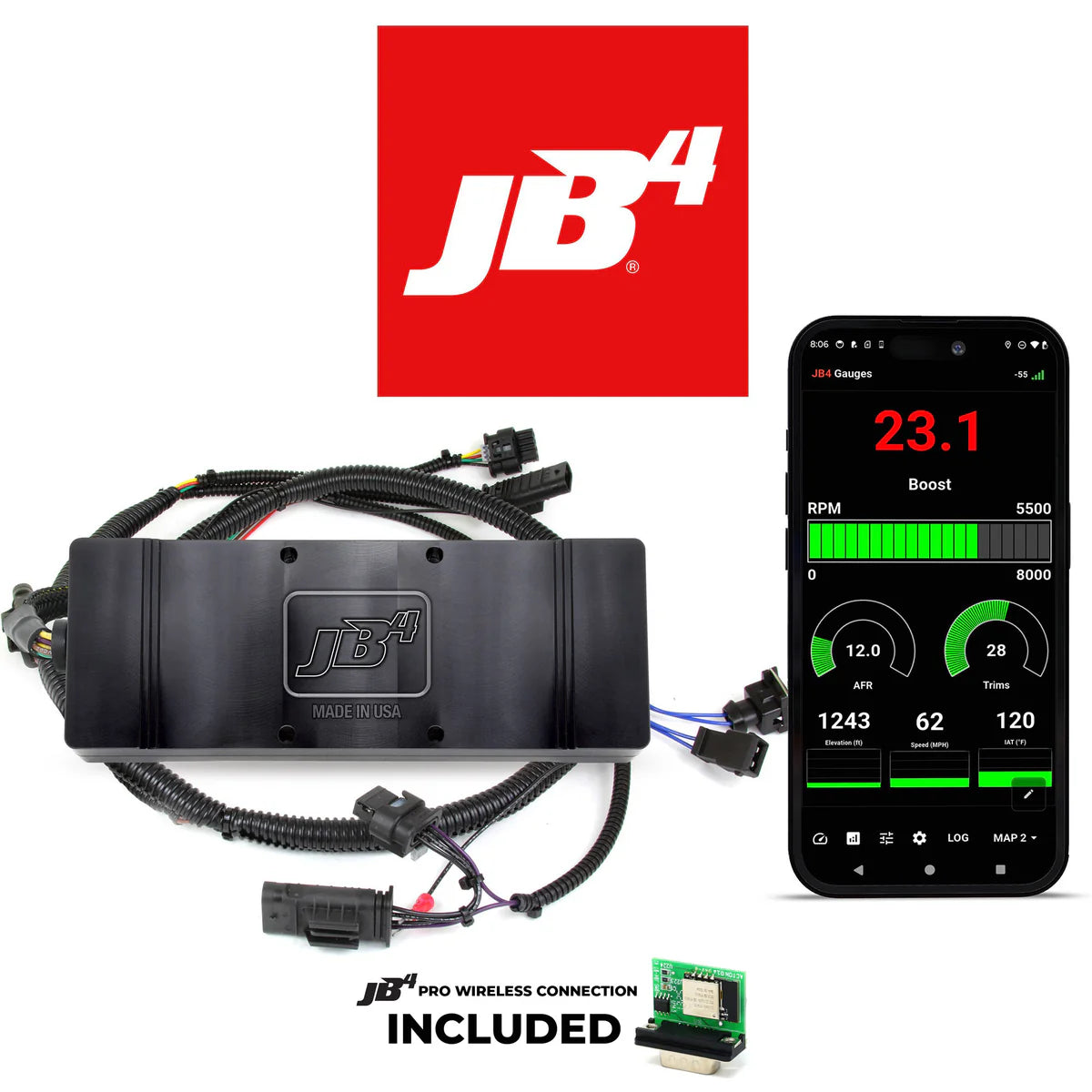 BMW E Chassis N55 JB4 Tuner for 135i, 335i, X1, X5, X6 - Burger Tuning